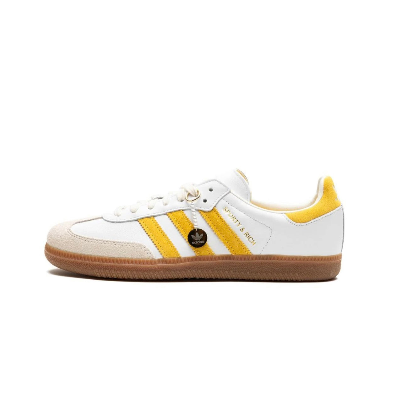 Adidas Samba Sporty & Rich White Yellow - תמונה 4