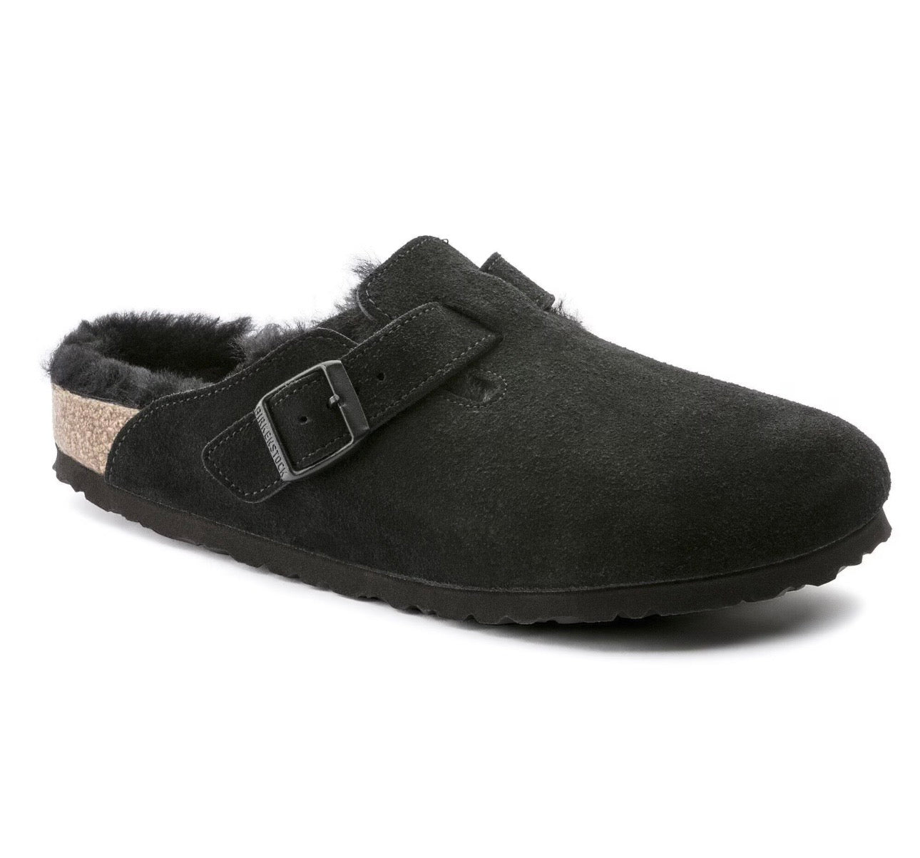 Birkenstock Boston shearling black