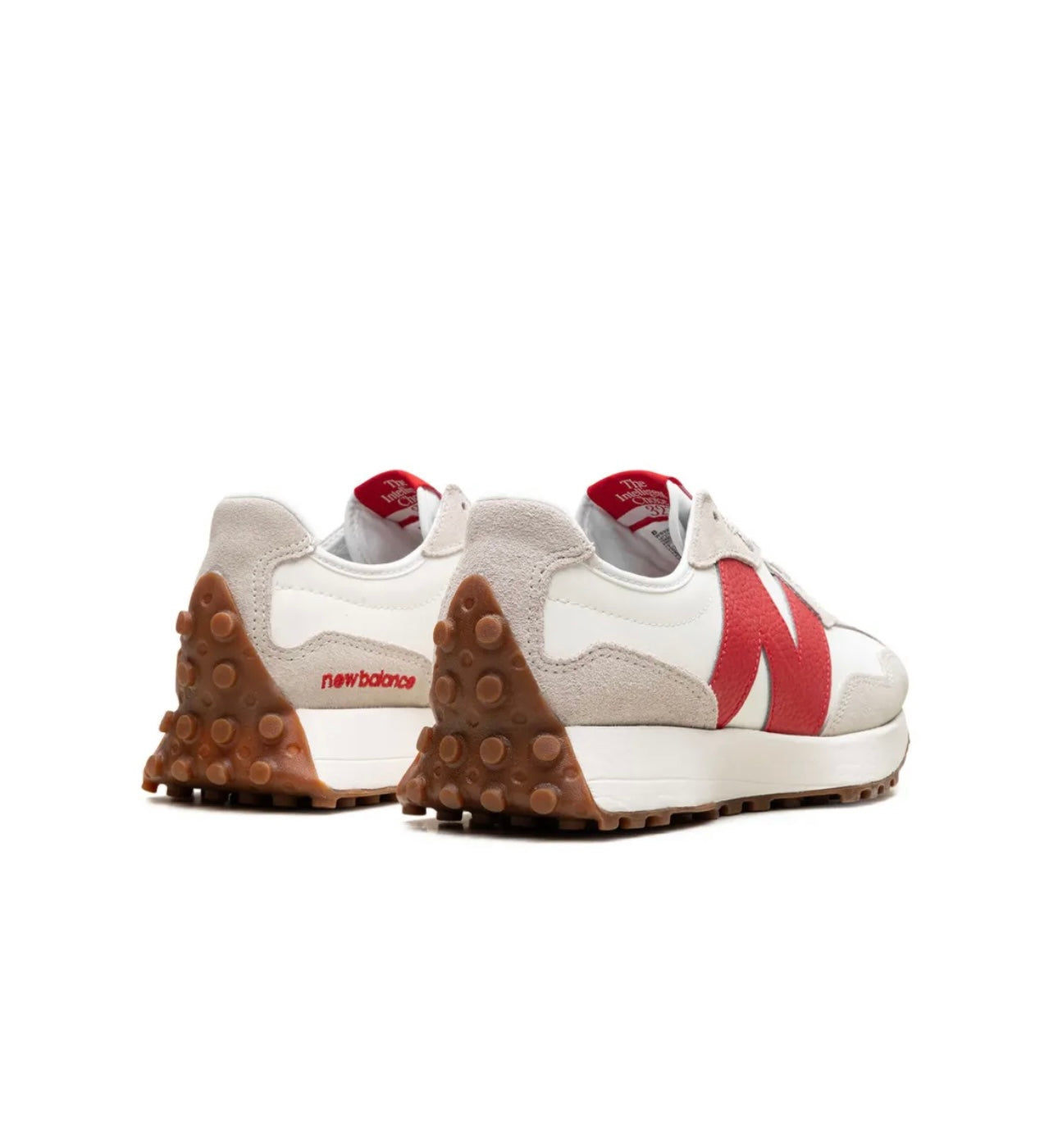 New Balance 327 White Red