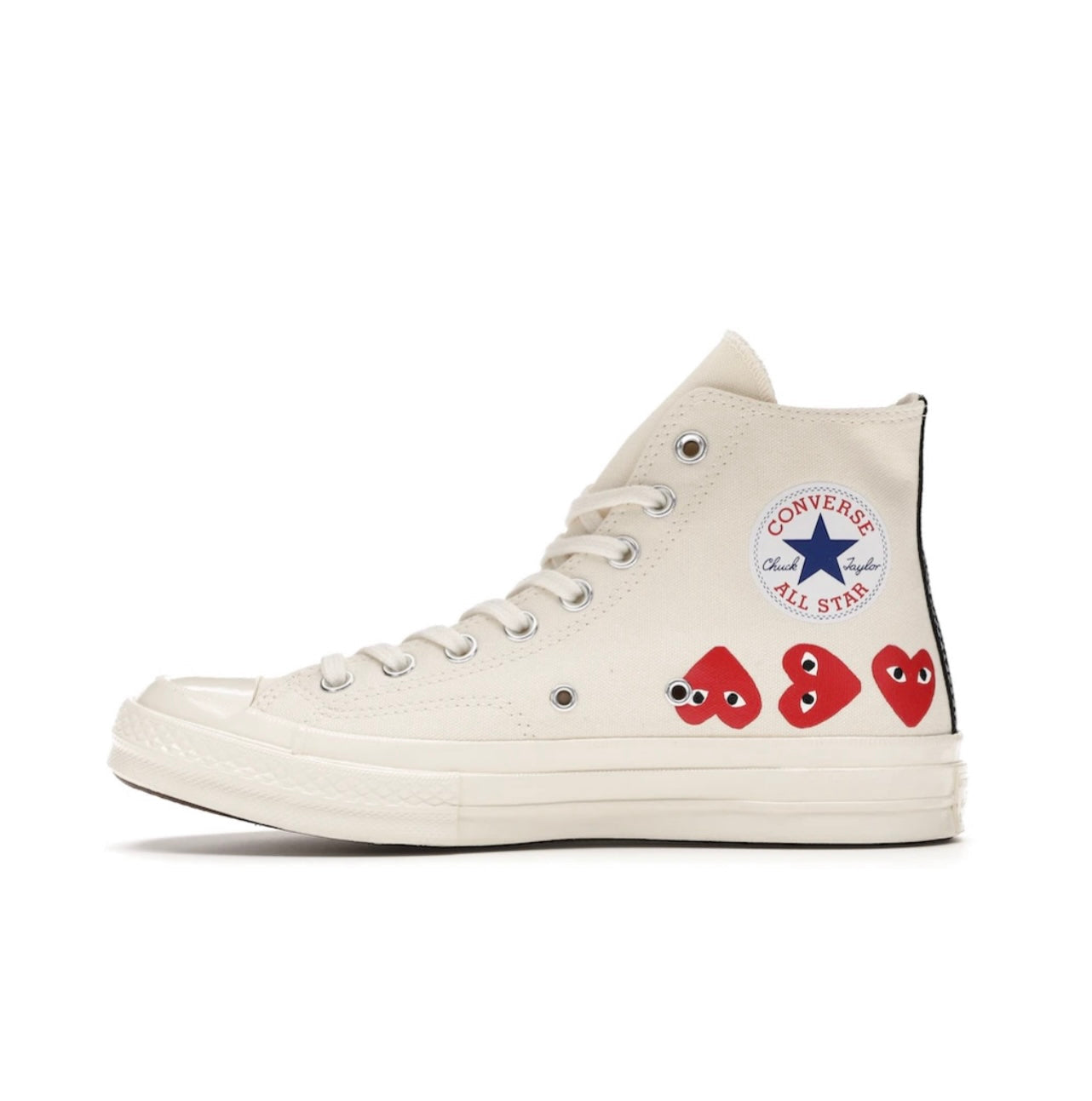 converse comme des gerson high white - תמונה 2