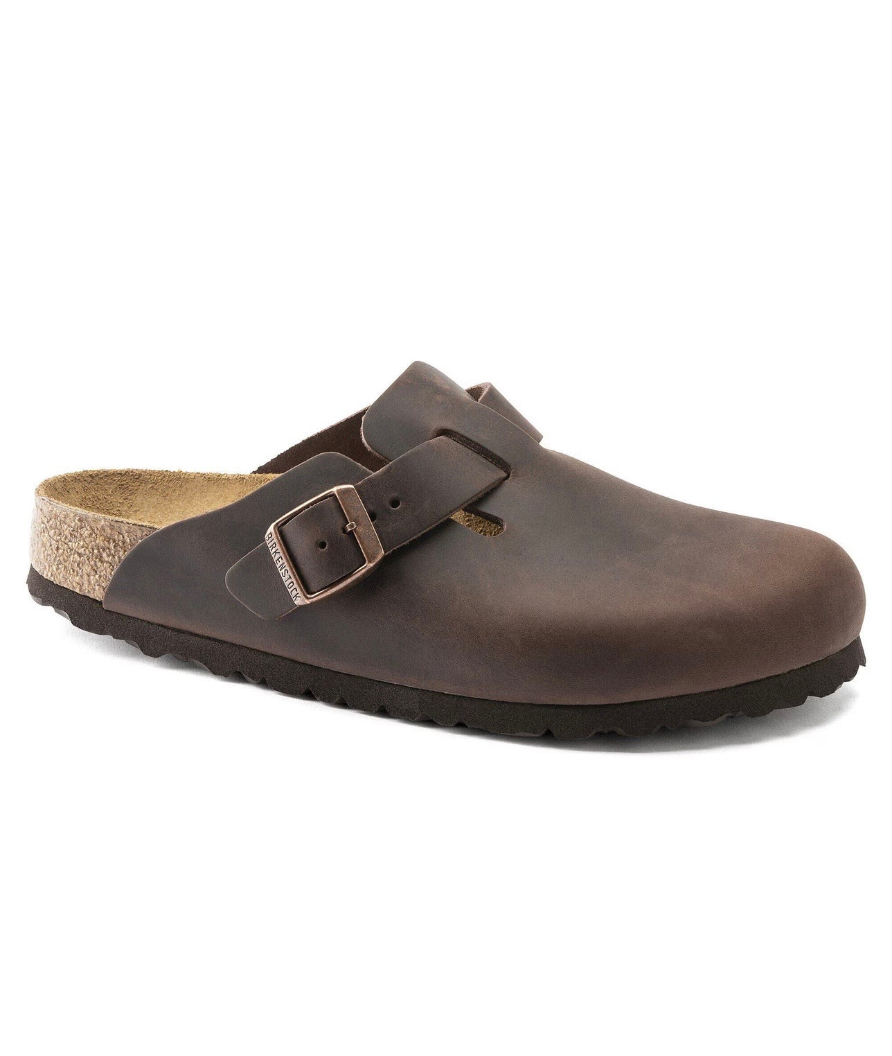 Birkenstock Boston leather oiled habana
