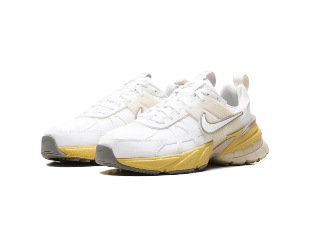 Nike V2K Run White Yellow