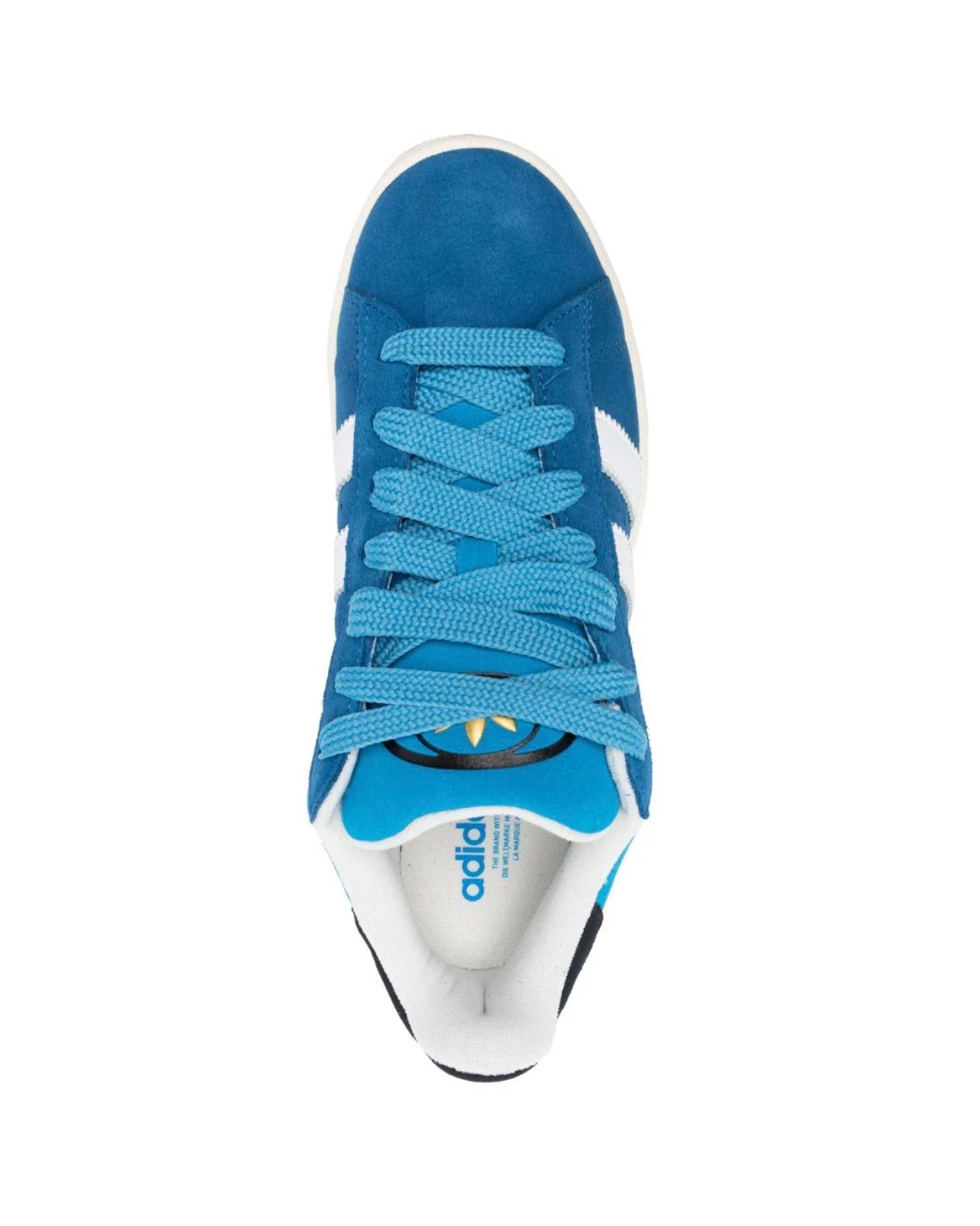 Adidas Campus suede low-stop blue - תמונה 4
