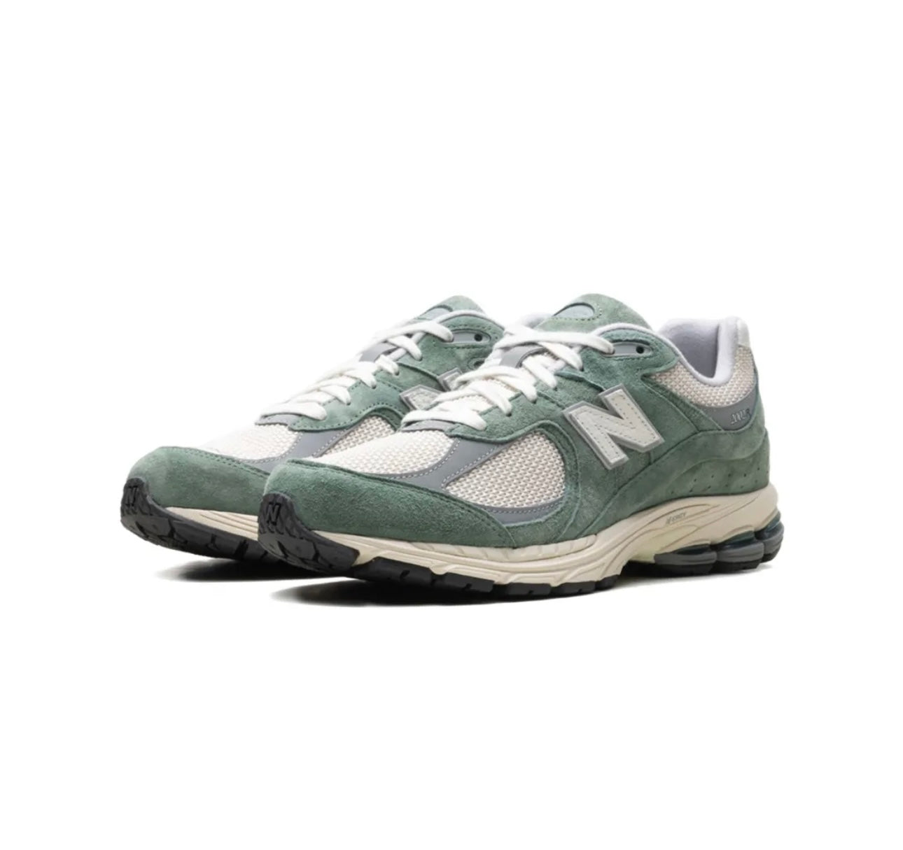 New Balance 2002R Green White
