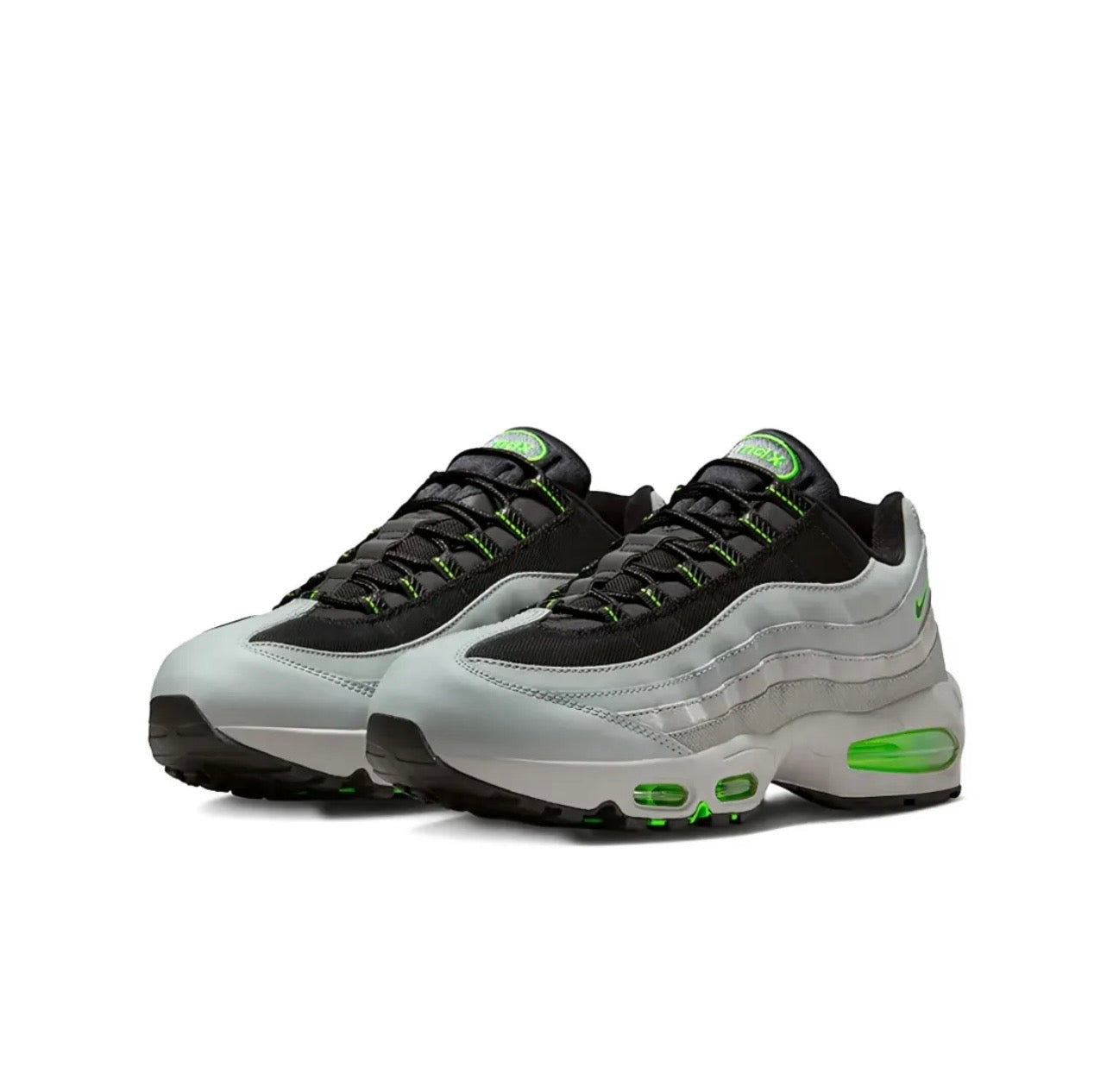 Nike air Vapormax 95’ grey green black - תמונה 2