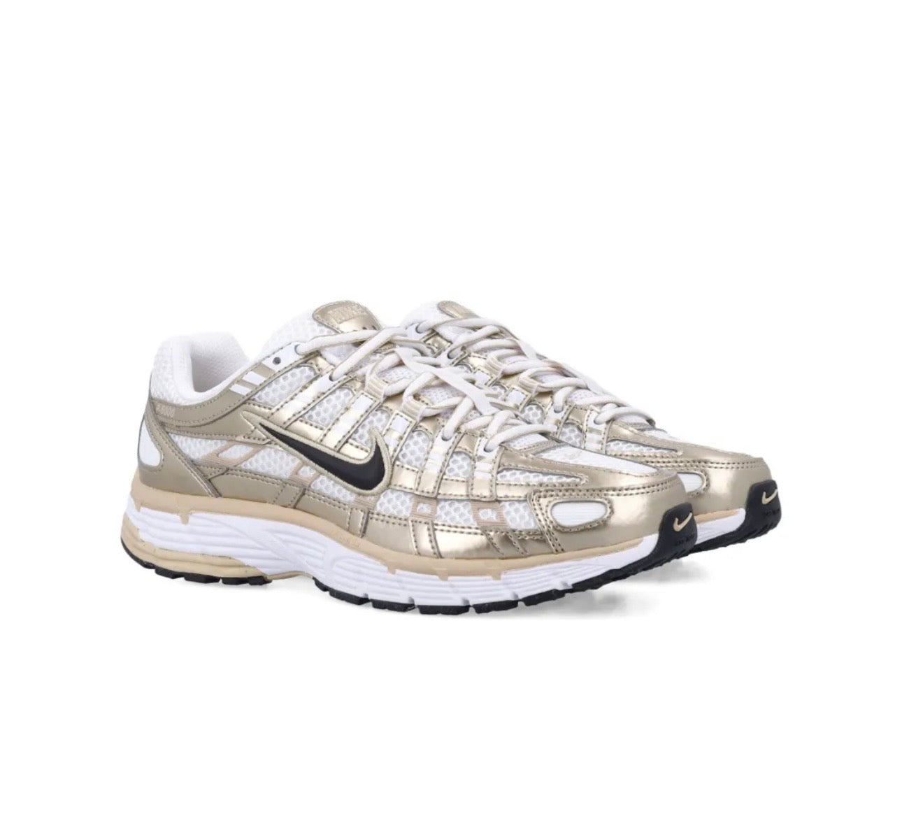 Nike P6000 White Metallic