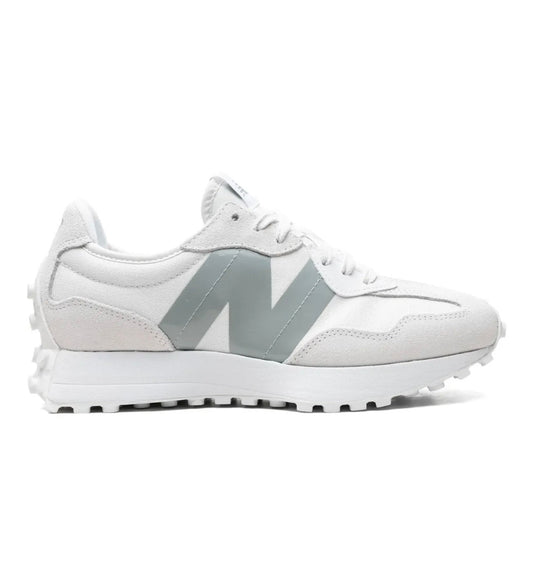 New Balance 327 white light green