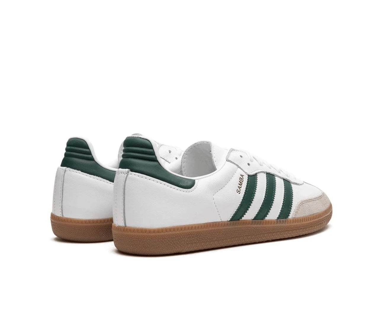Adidas Samba white green - תמונה 3