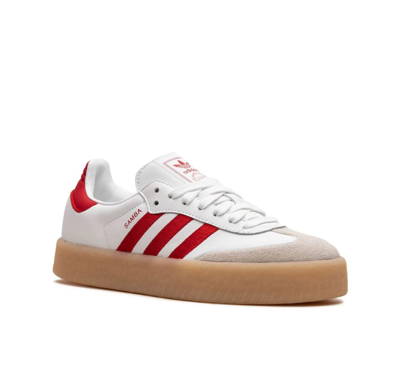 Adidas Samba Platform White Red - תמונה 2