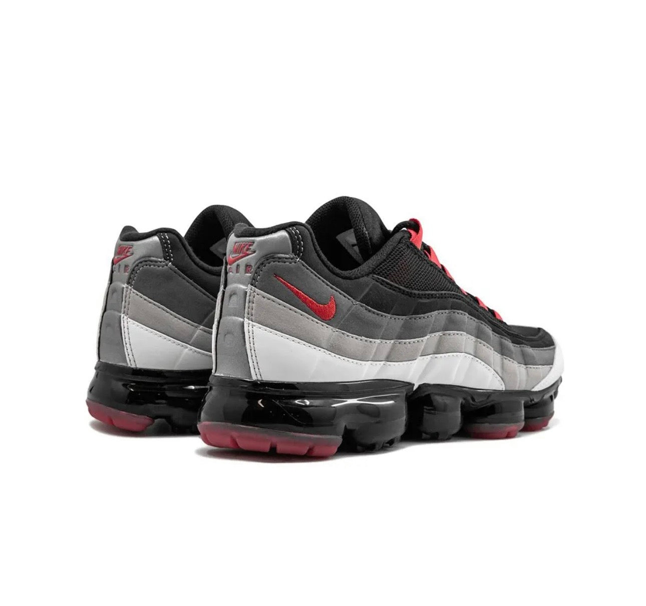 Nike air Vapormax 95’ grey red black - תמונה 3
