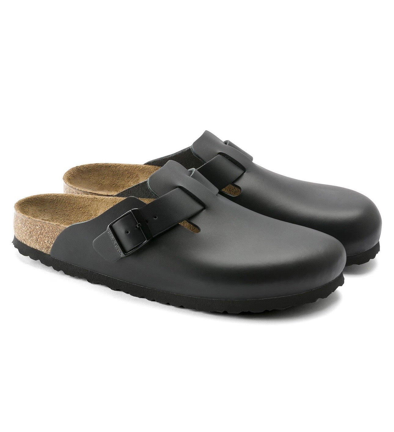 Birkenstock Boston leather black