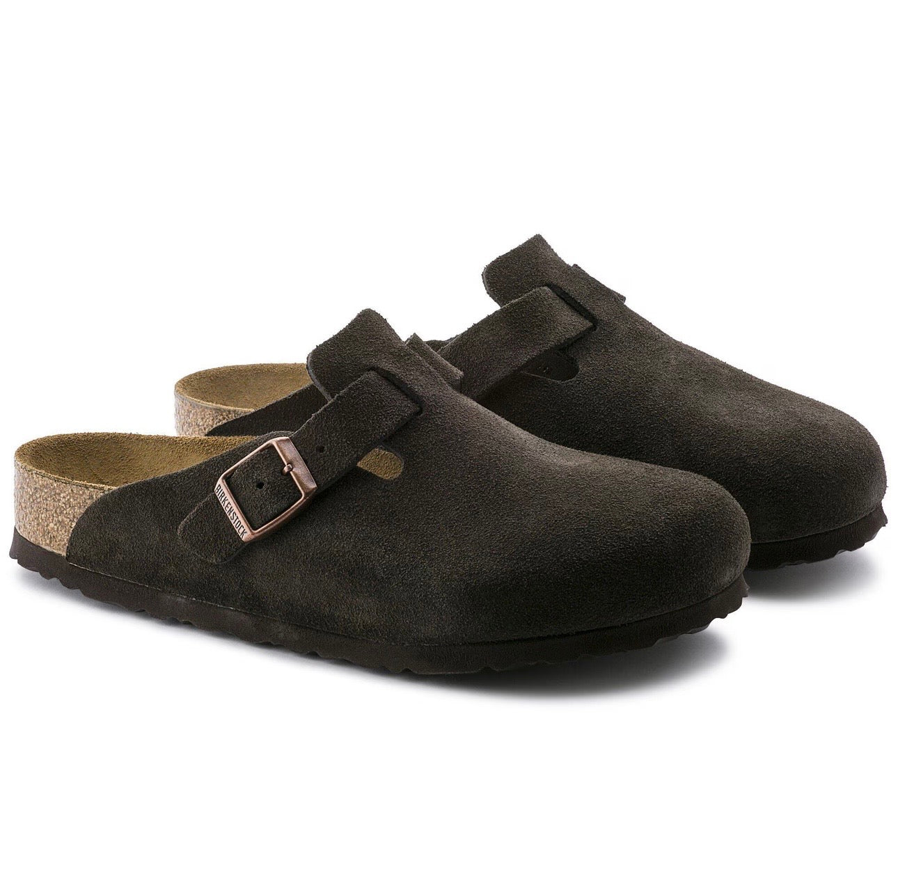 Birkenstock Boston soft footbed mocca