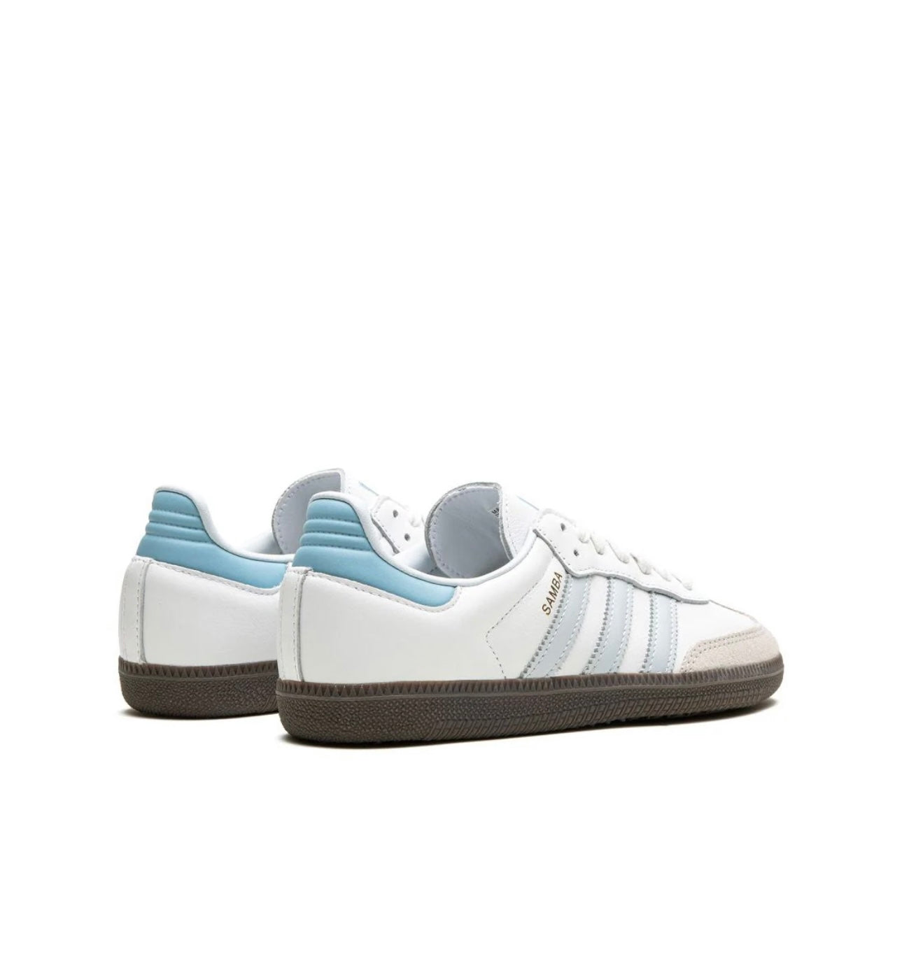 Adidas Samba white light blue - תמונה 3