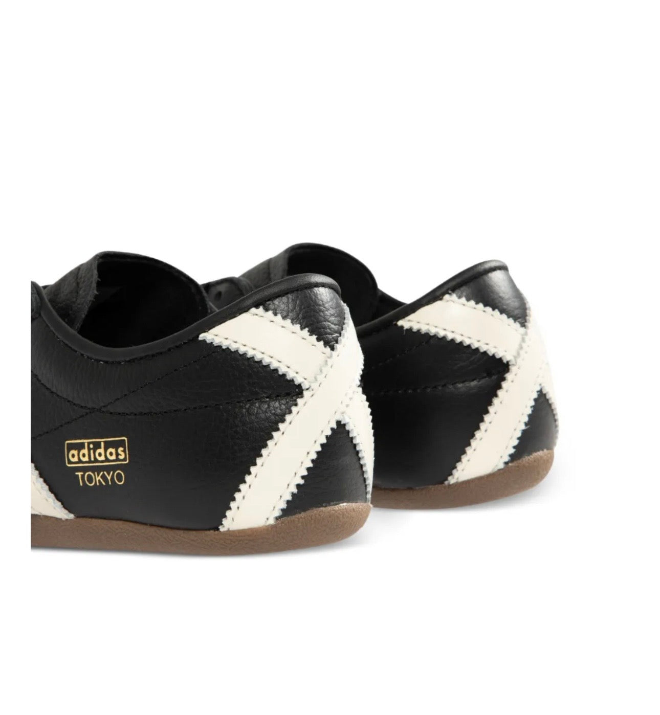 Adidas Tokyo leather black white - תמונה 3