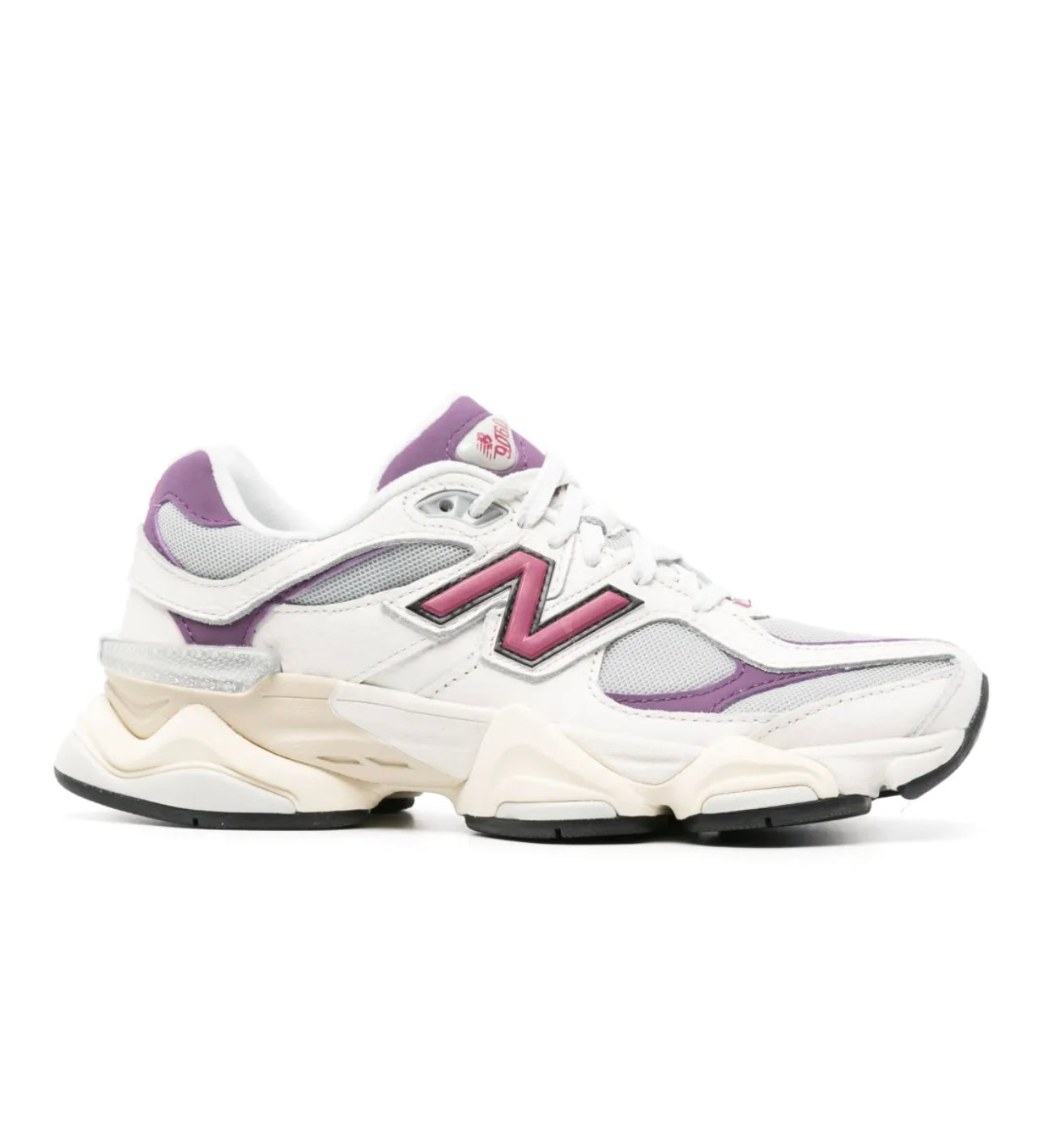 New Balance 9060 White Beetroot