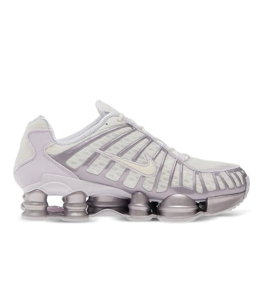 Nike Shox Silver Beige