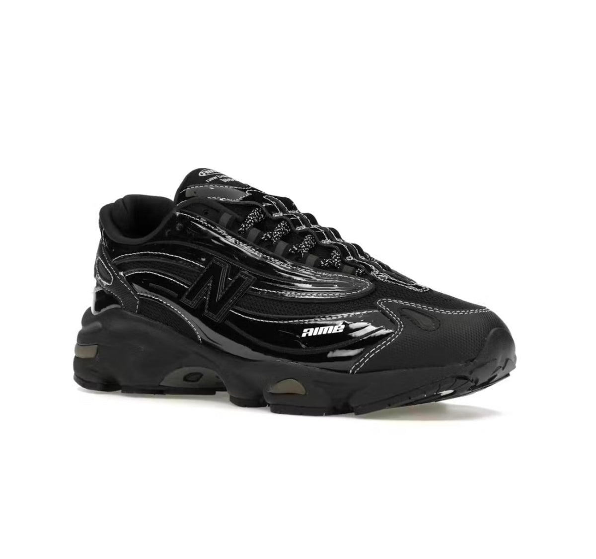 New Balance 1000 Triple Black - תמונה 2