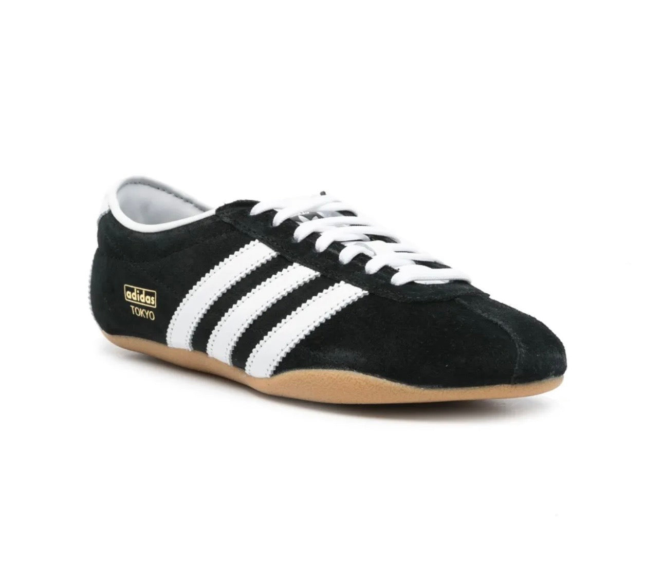 Adidas Tokyo suede black white - תמונה 2