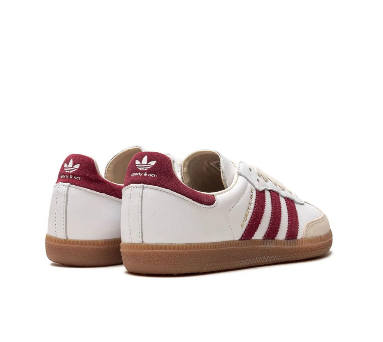 Adidas Samba Sporty & Rich White Red - תמונה 3