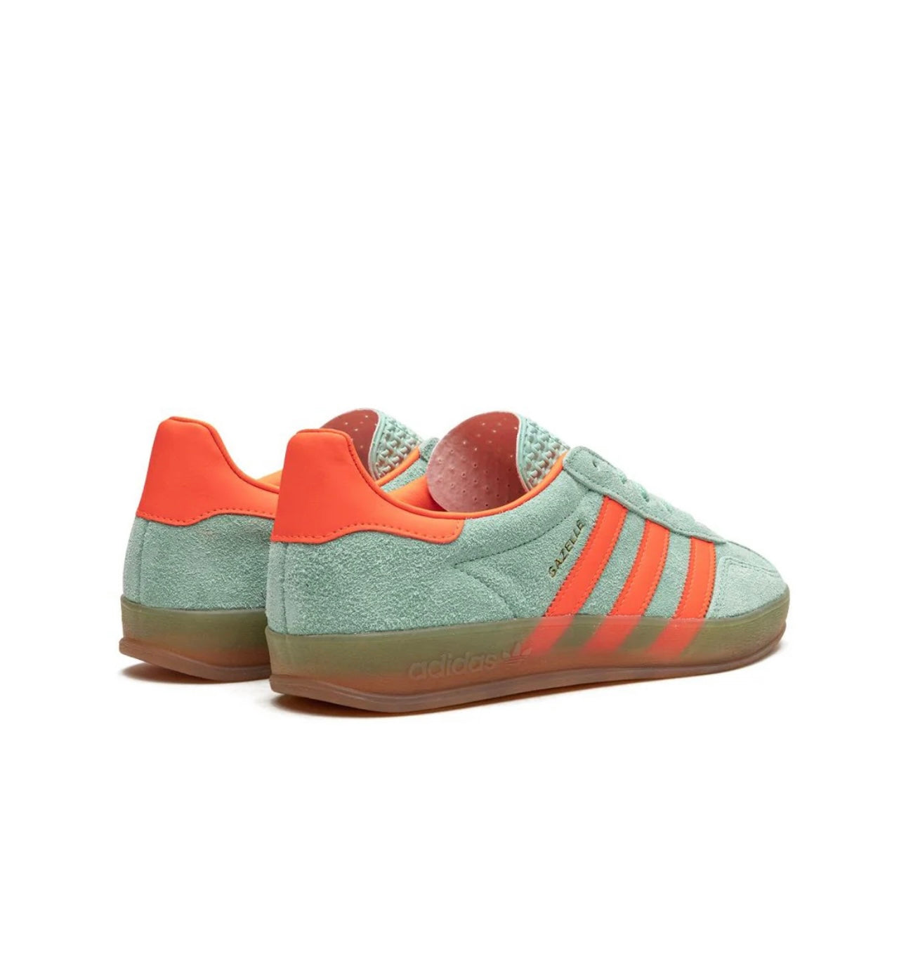Adidas gazelle Light  Green peach - תמונה 3