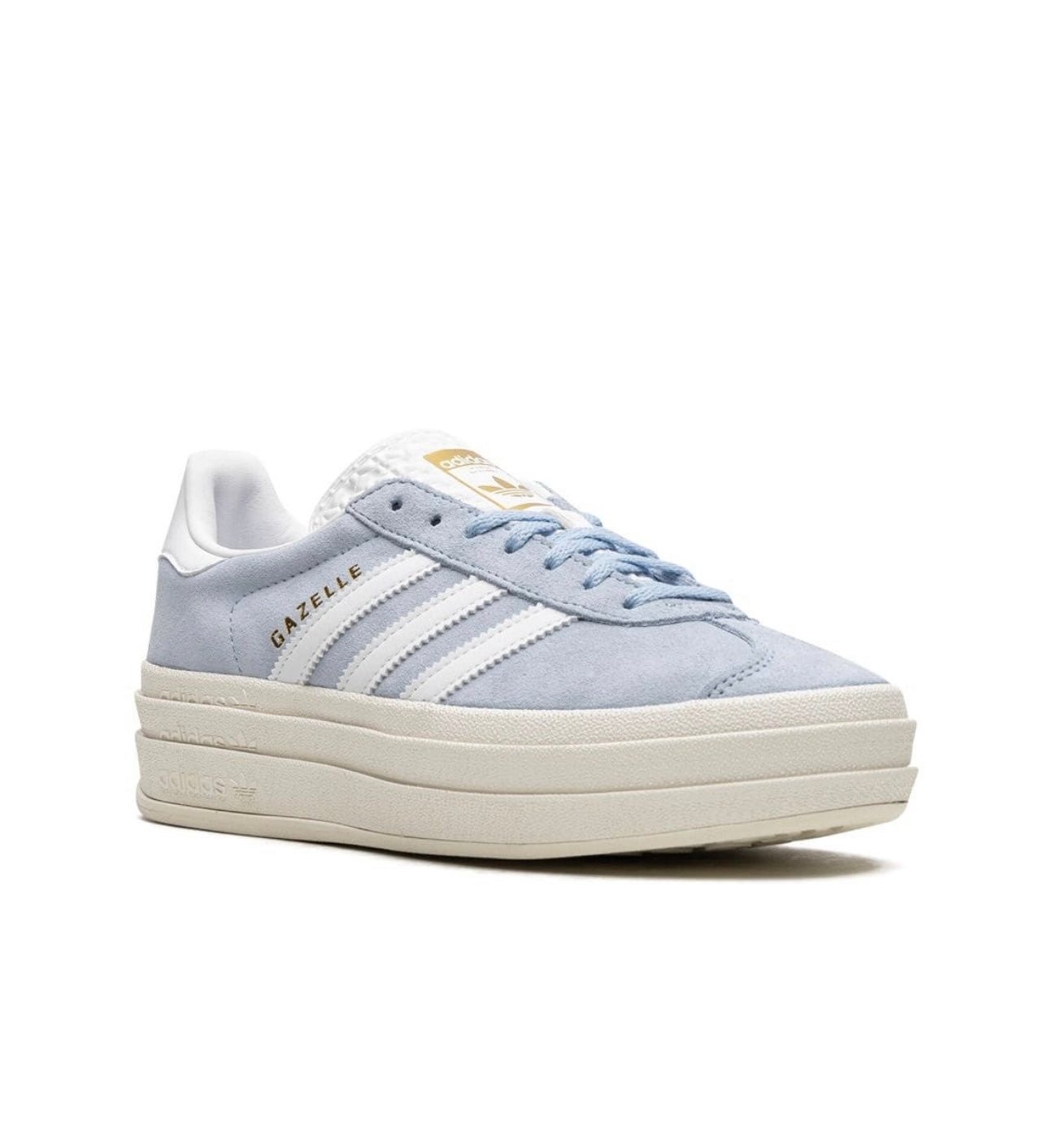 Adidas gazelle platform Light Blue - תמונה 2