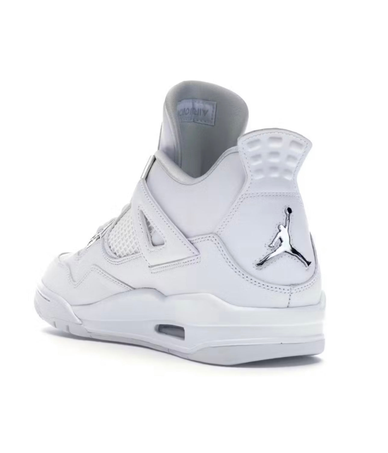 Air Jordan 4 White Silver - תמונה 3