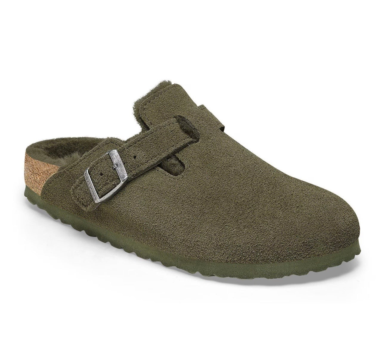 Birkenstock Boston shearling thyme