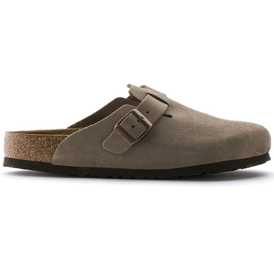 Birkenstock Boston soft footbed taupe