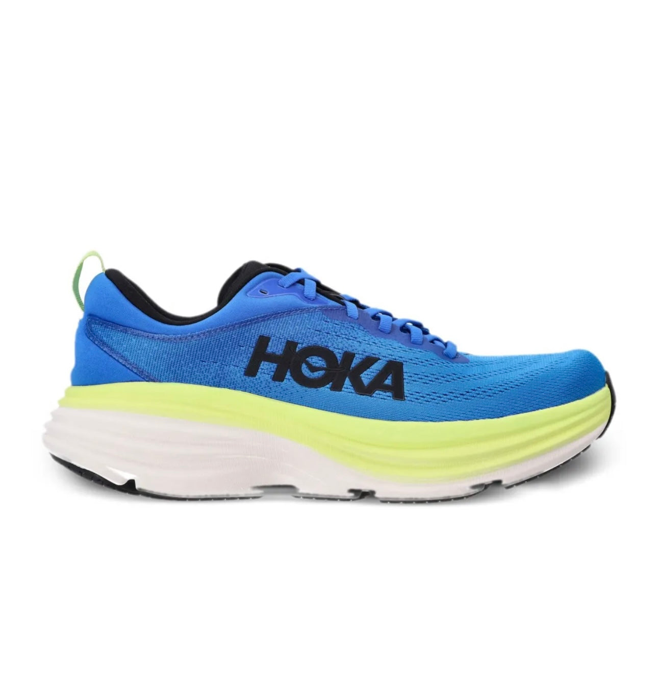 HOKA Bondi 8 Blue Yellow