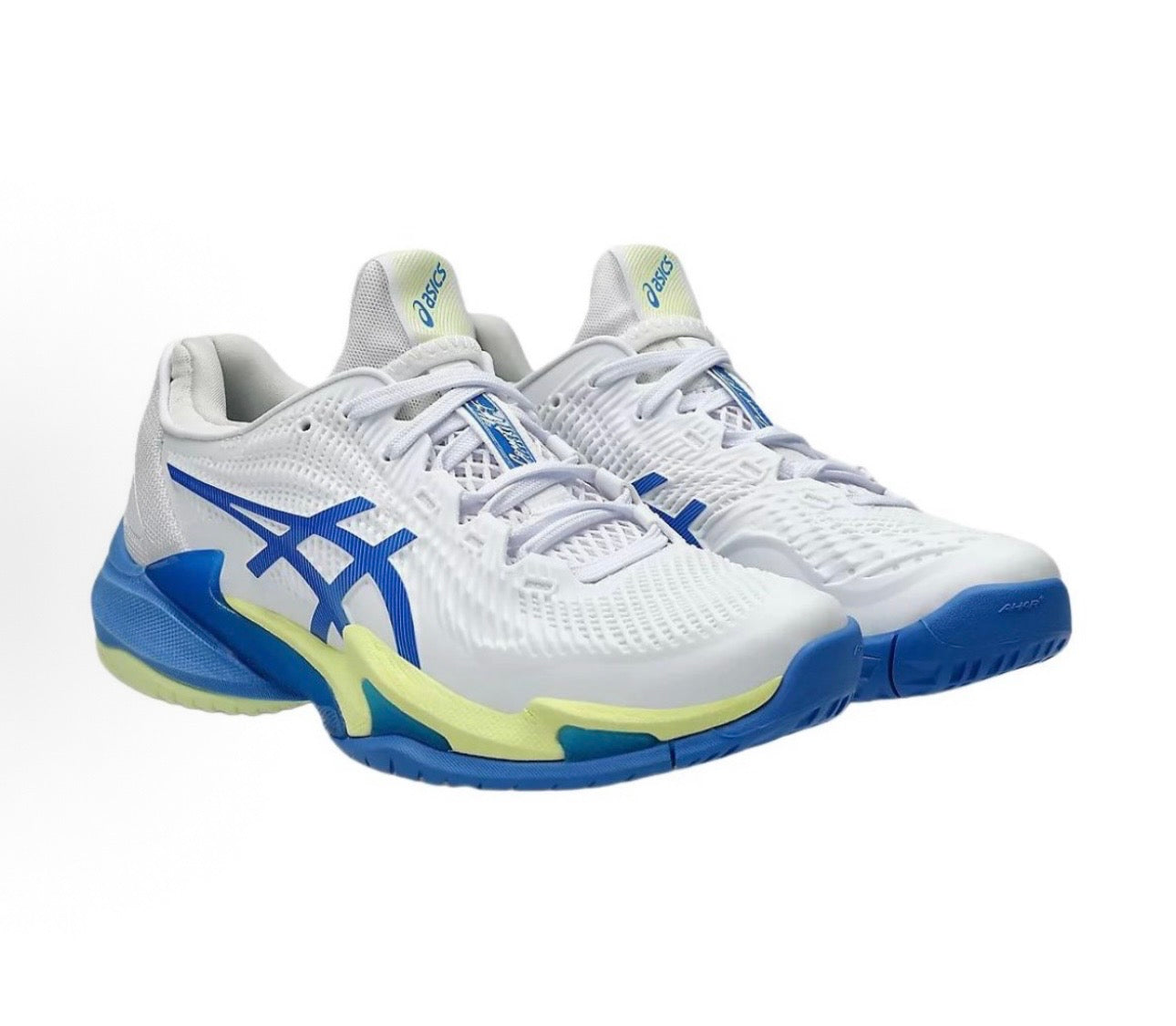 Asics Court FF3 White Blue Yellow