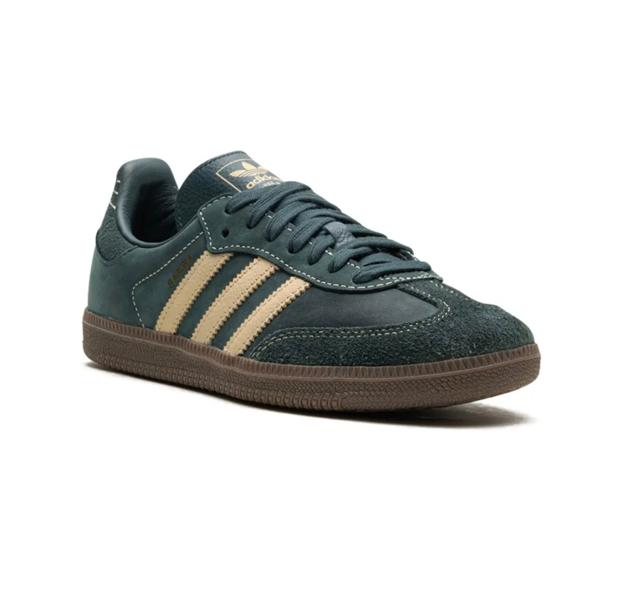 Adidas Samba Dark Green Cream