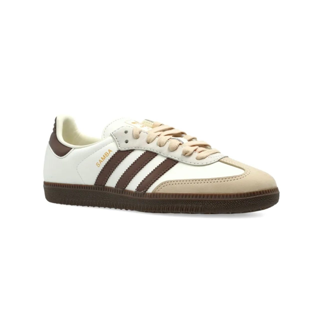 Adidas Samba OG Leather white brown