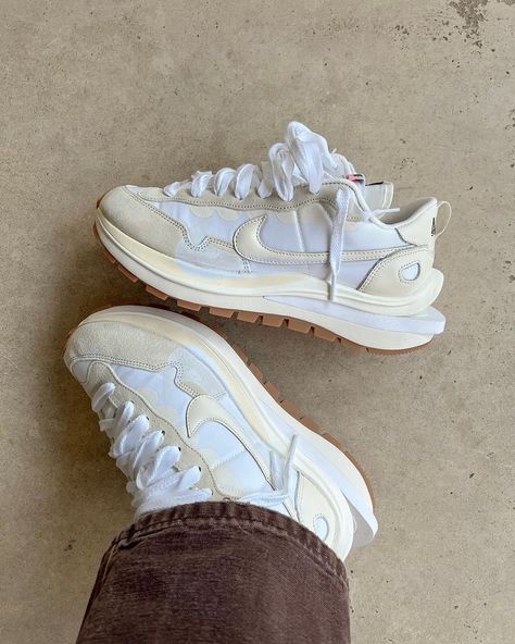 Nike Vaporwaffle Sacai Sail Gum - תמונה 3