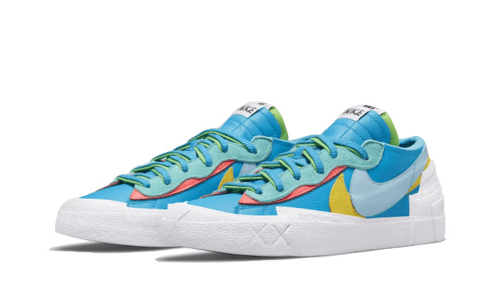 Nike Blazer Low Sacai Kaws Blue - תמונה 2